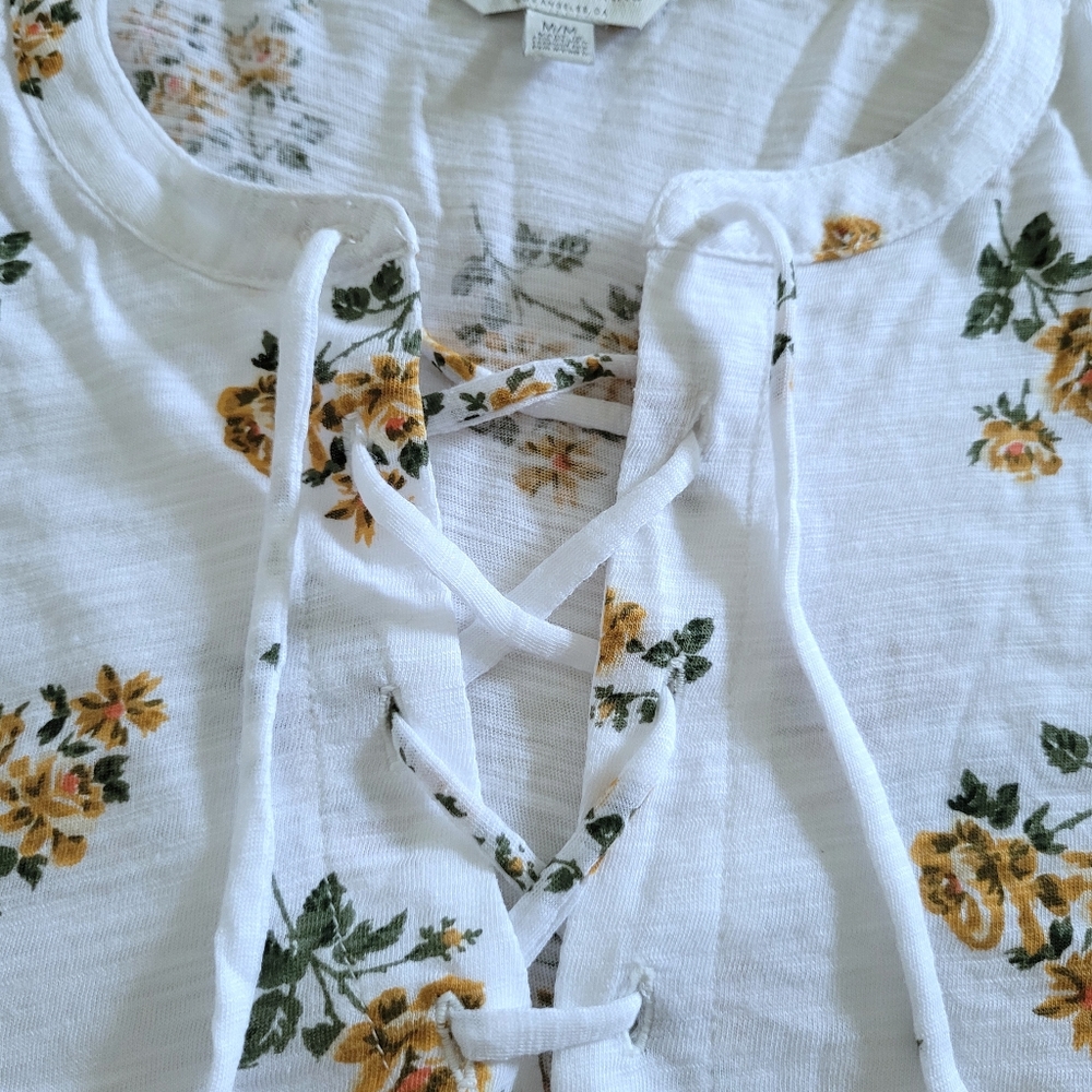 ✨️HP✨️ Lucky🍀 Brand Floral💐 Sleeveless Top - NWT - Picture 8 of 15